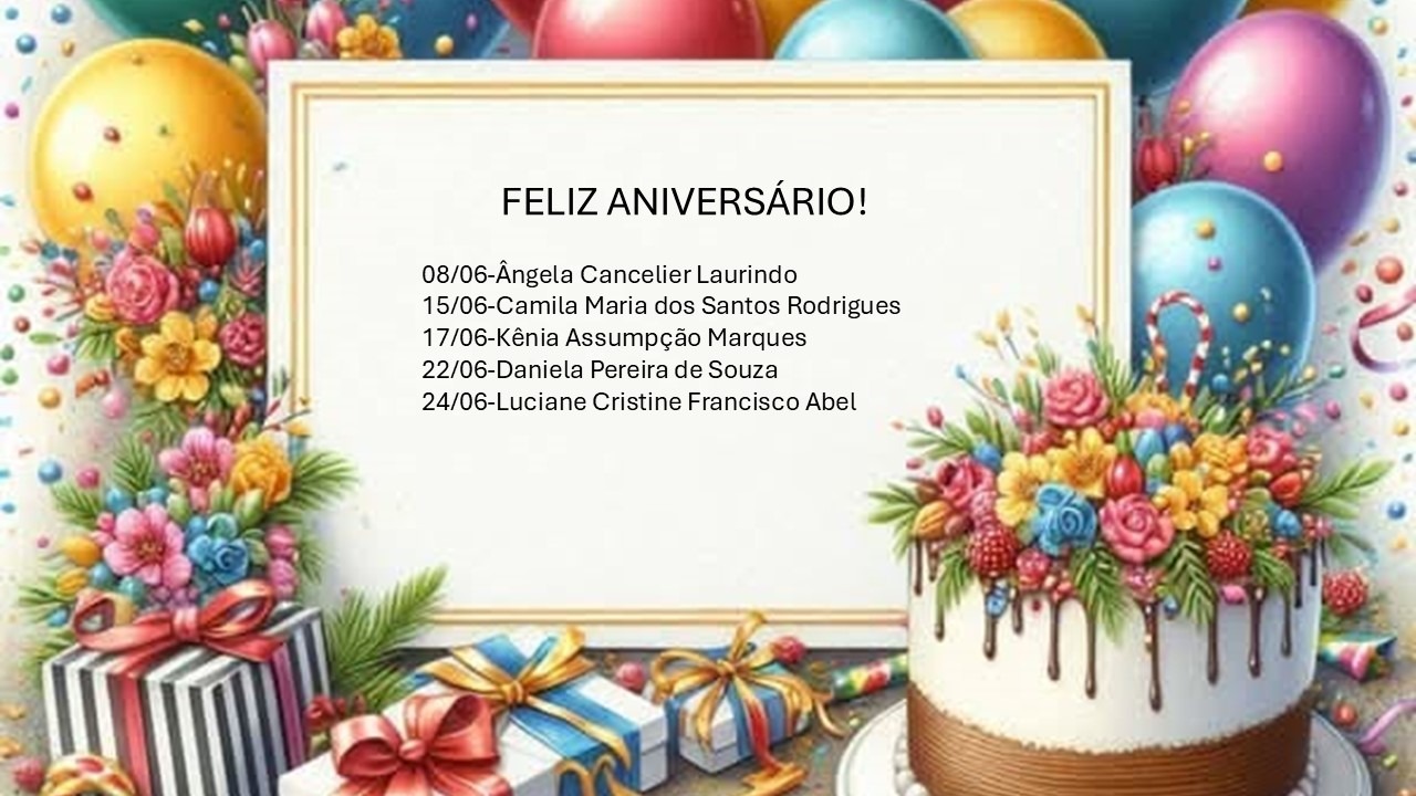 PARABÉNS HOJE E SEMPRE!!!
