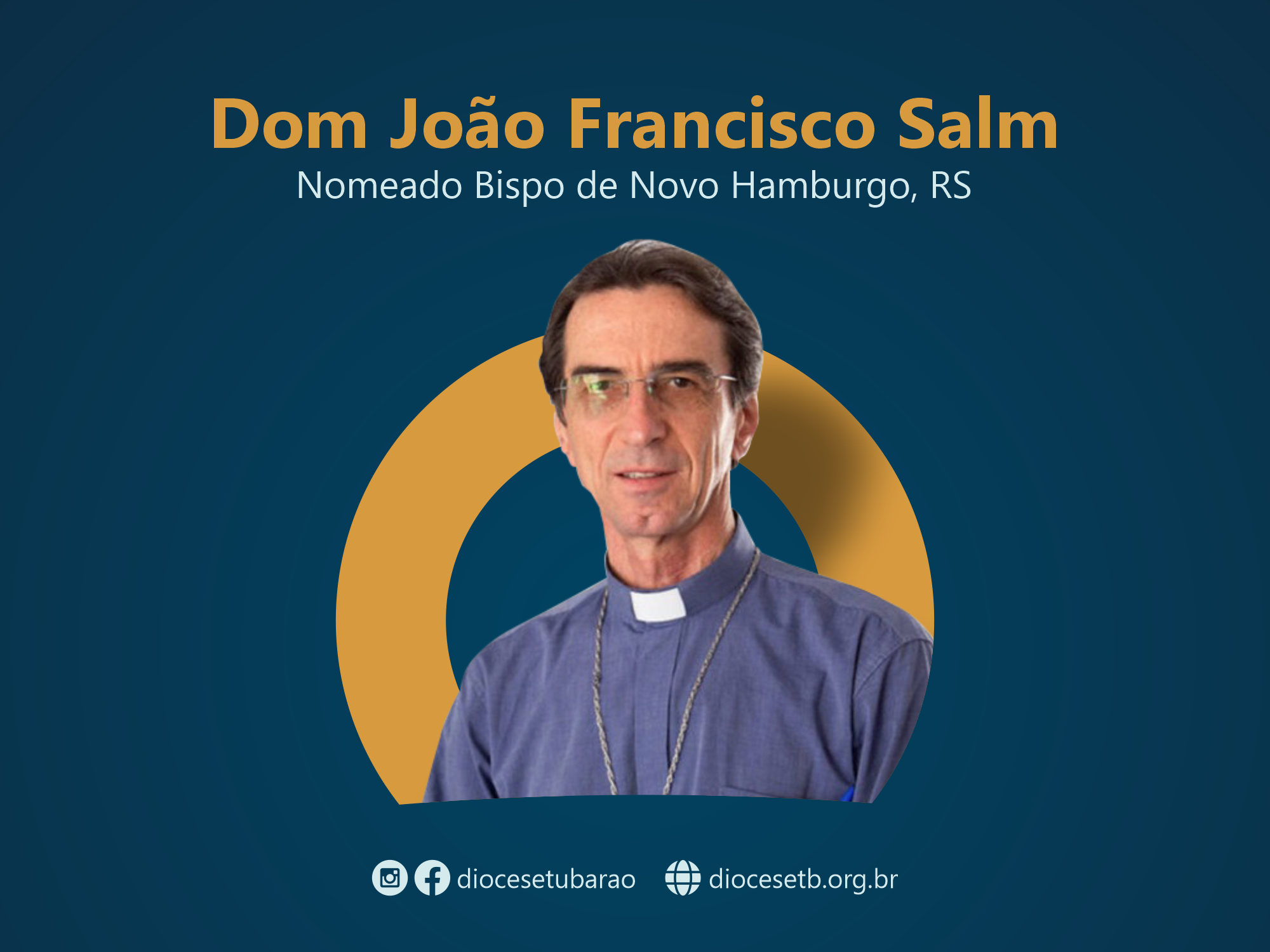 Dom João Francisco Salm Nomeado Bispo de Novo Hamburgo, RS