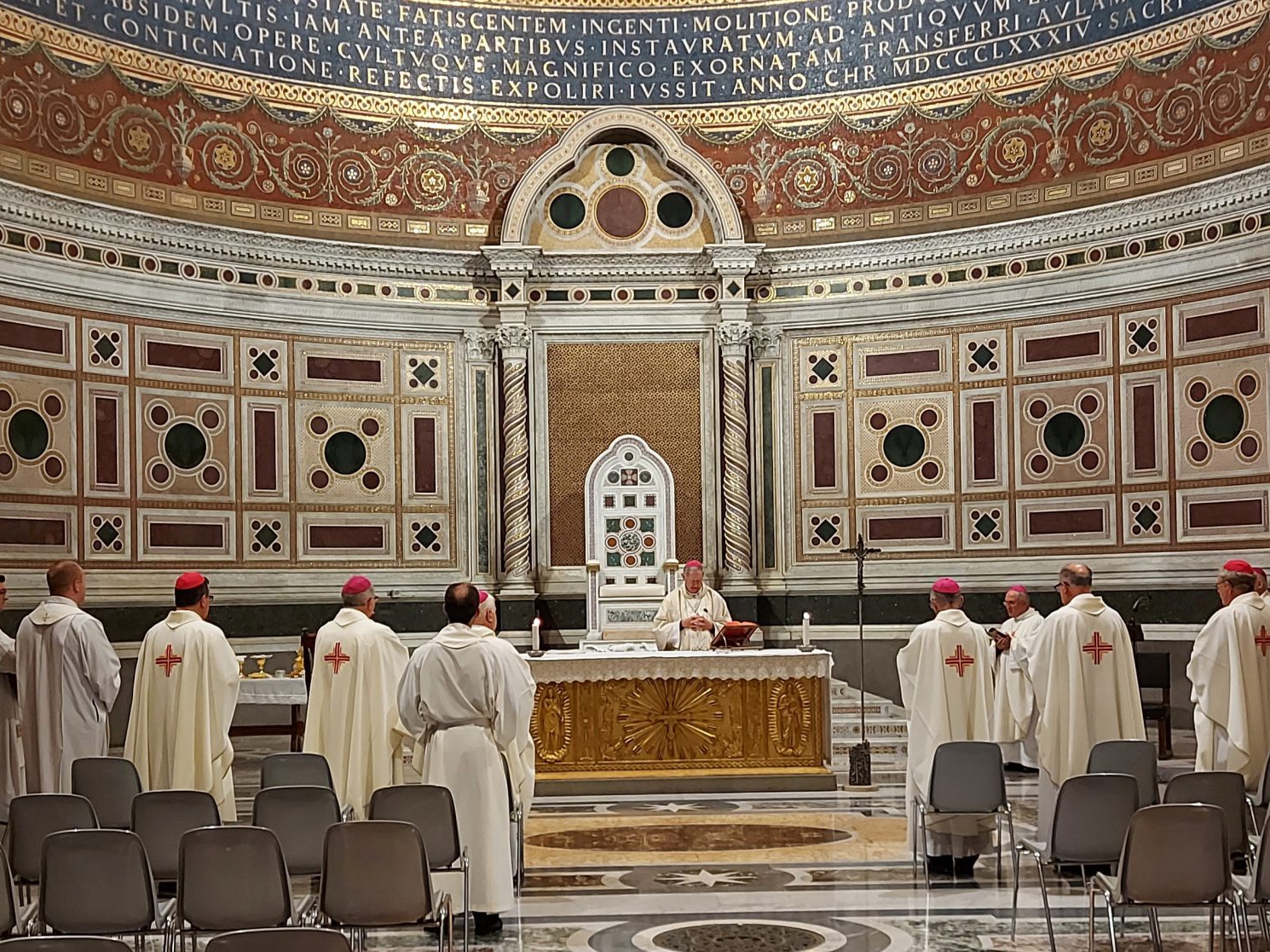 Bispos da CNBB Sul 4 celebram a Eucaristia na Arquibasílica de São João de Latrão