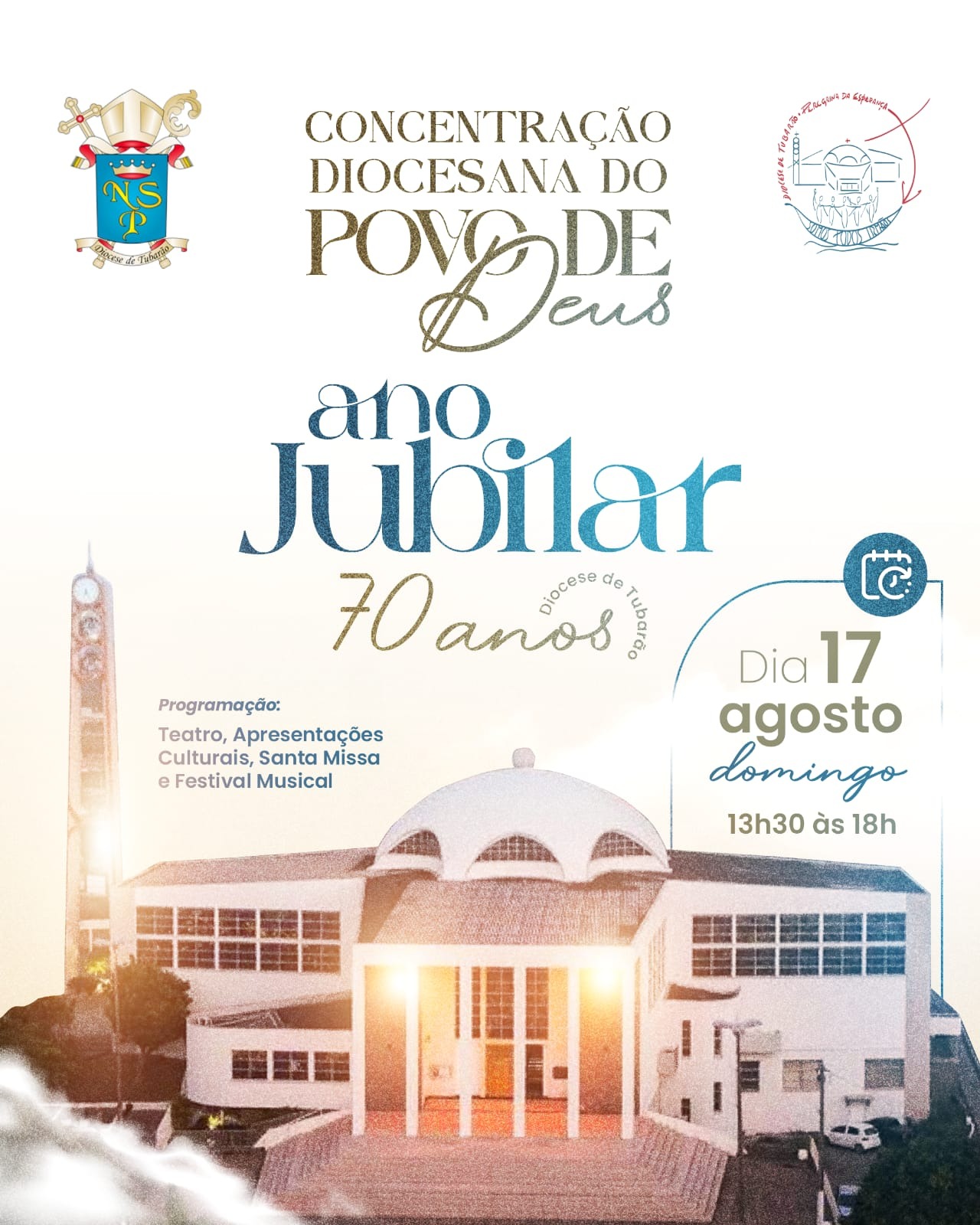 Concentração Diocesana: programação conta com Santa Missa e festival cultural e musical