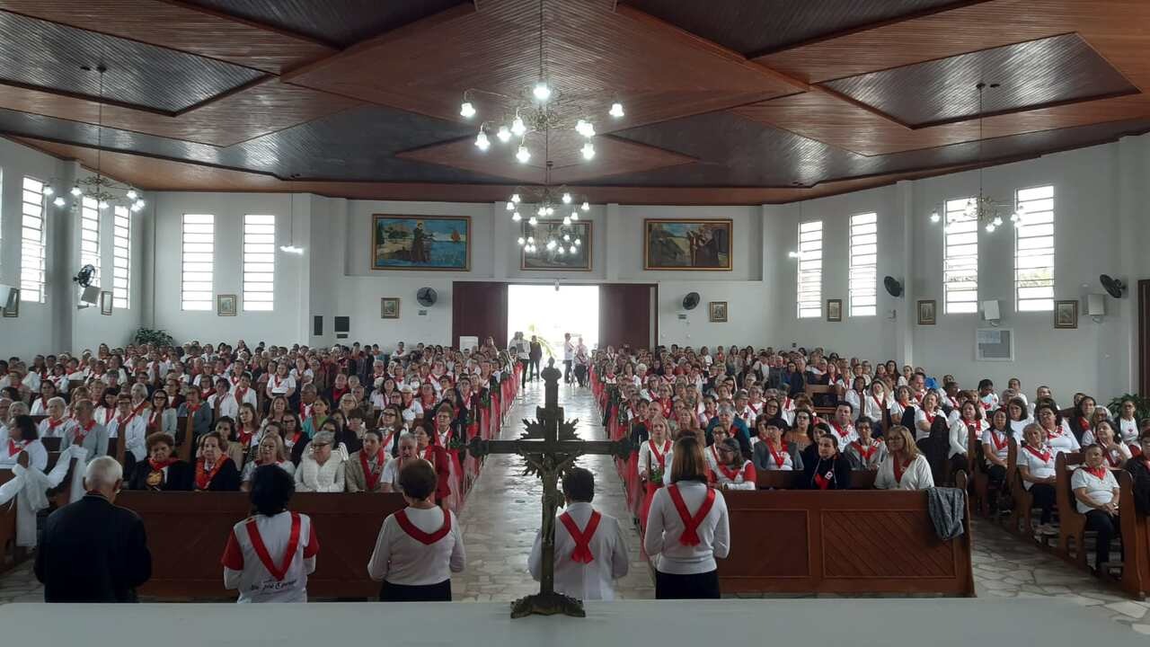 Quase 400 pessoas participam do encontro do Apostolado da Oração da Forania de Tubarão