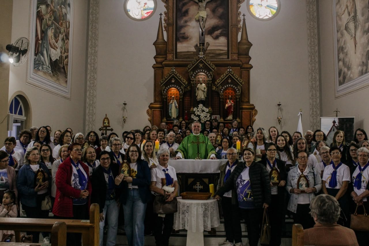 Santuário da Beata Albertina recebe peregrinação pelos 112 anos do Movimento de Schoenstatt
