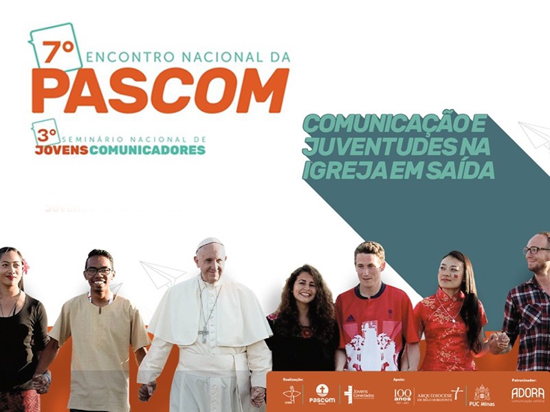 Pascom abre inscrições para o 7º Encontro Nacional e 3º Seminário de Jovens Comunicadores
