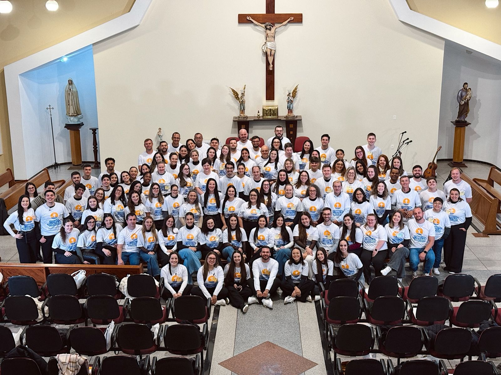 Primeiro Conecta Pascom reúne agentes de comunicação de todas as paróquias da Diocese de Tubarão