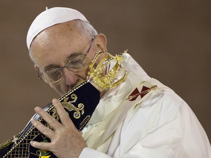 Papa envia saudação aos brasileiros no dia de Nossa Senhora Aparecida