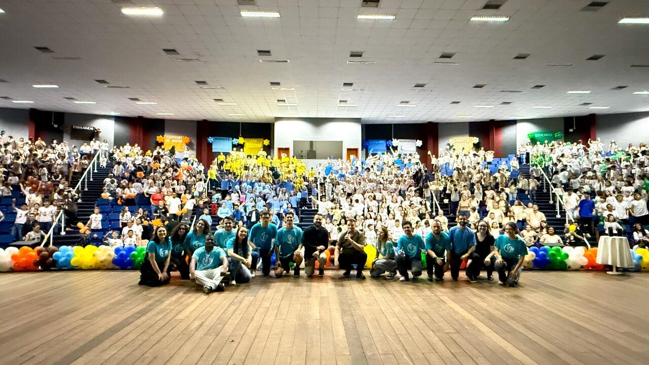 Encontro de coroinhas e acólitos da forania de Tubarão é realizado na Arena Multiuso 