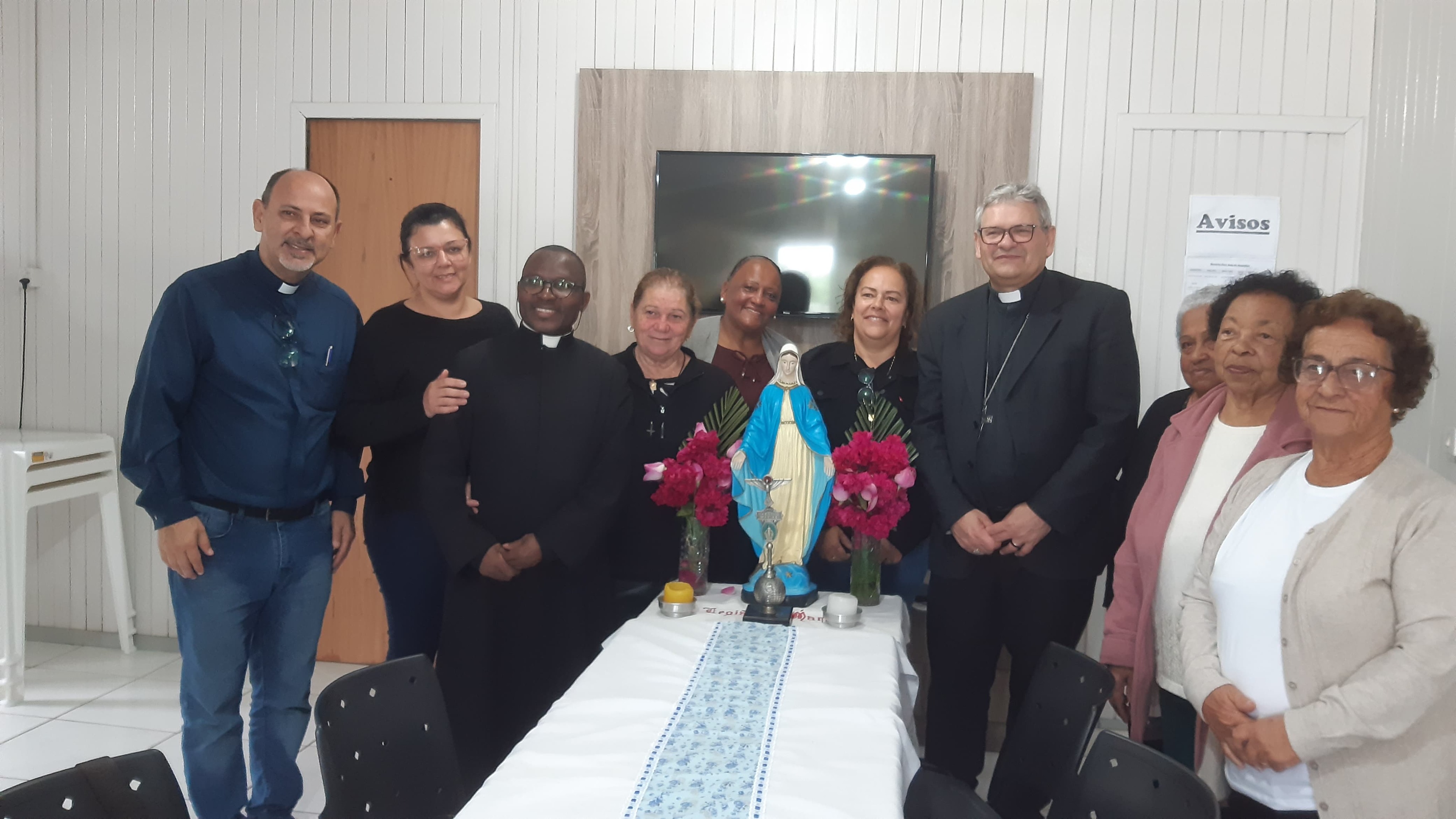 Bispo diocesano realiza visita à prefeitura, APAE e entidades em Capivari de Baixo