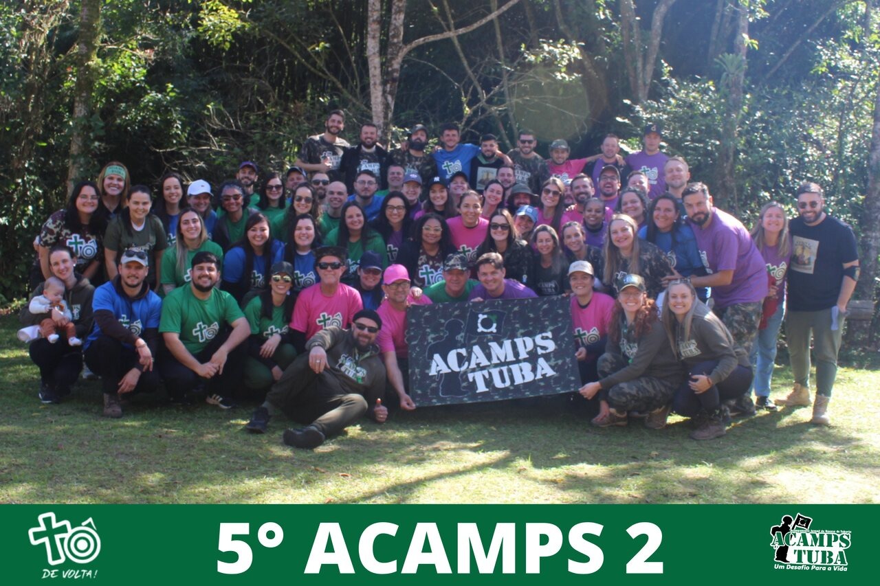 5ª edição do AcampsTuba 2 reúne 40 campistas