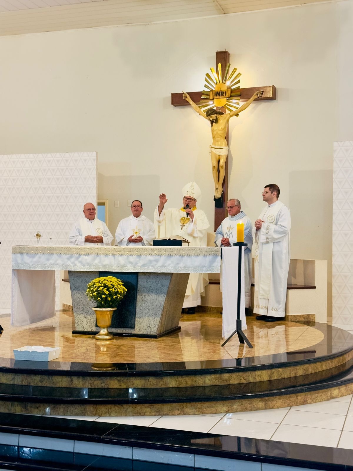 Dom Adilson preside missa com diáconos e abre Assembleia Anual dos Diáconos