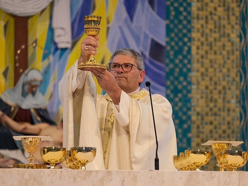 Dom Adilson Pedro Busin, CS, completa dois anos como bispo da Diocese de Tubarão