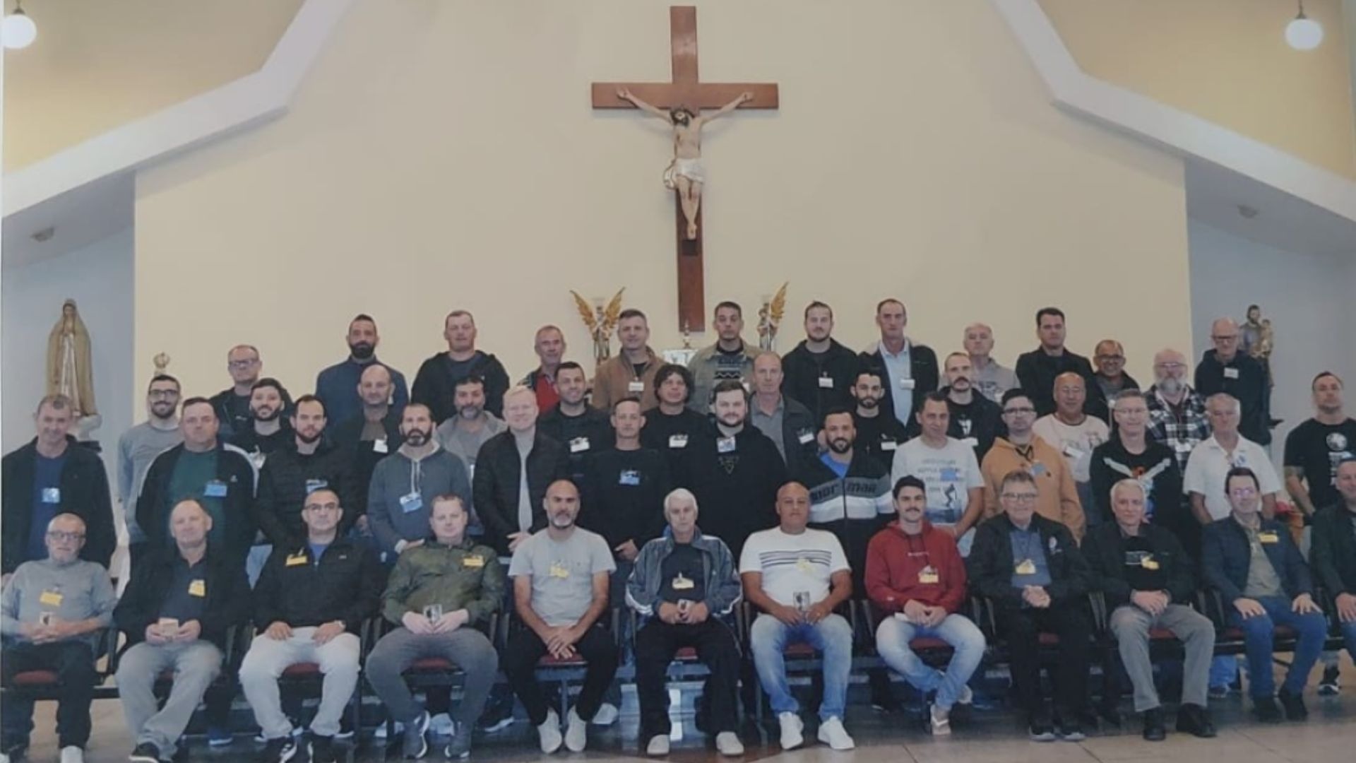 71º Cursilho Masculino Adulto reúne mais de 30 participantes em Tubarão