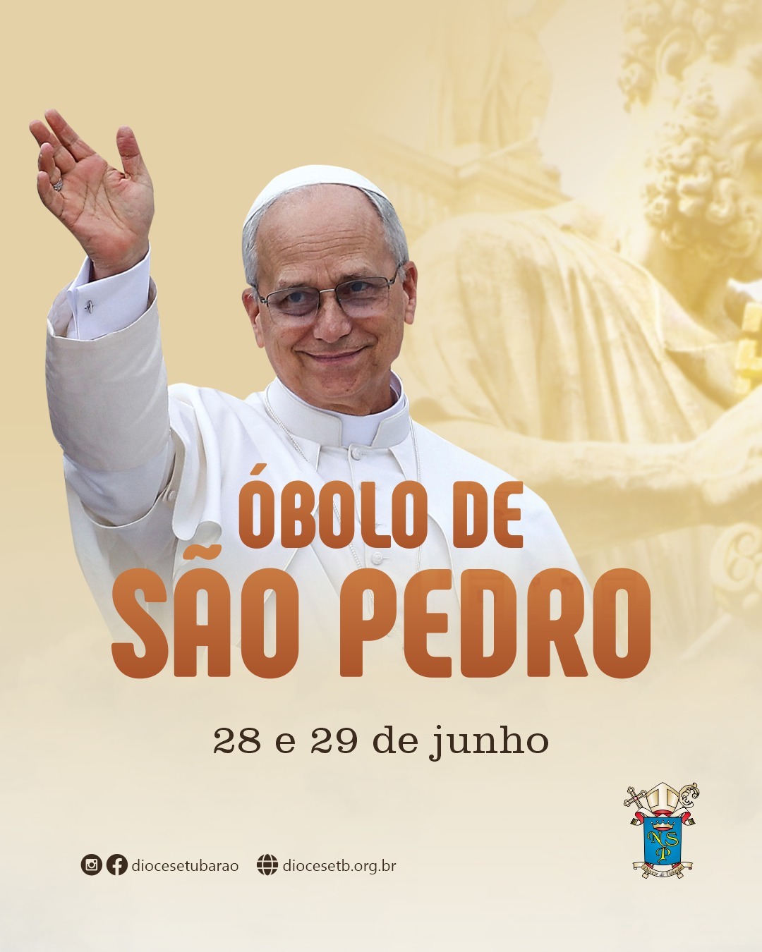Óbolo de São Pedro: ajude o Santo Padre em sua missão