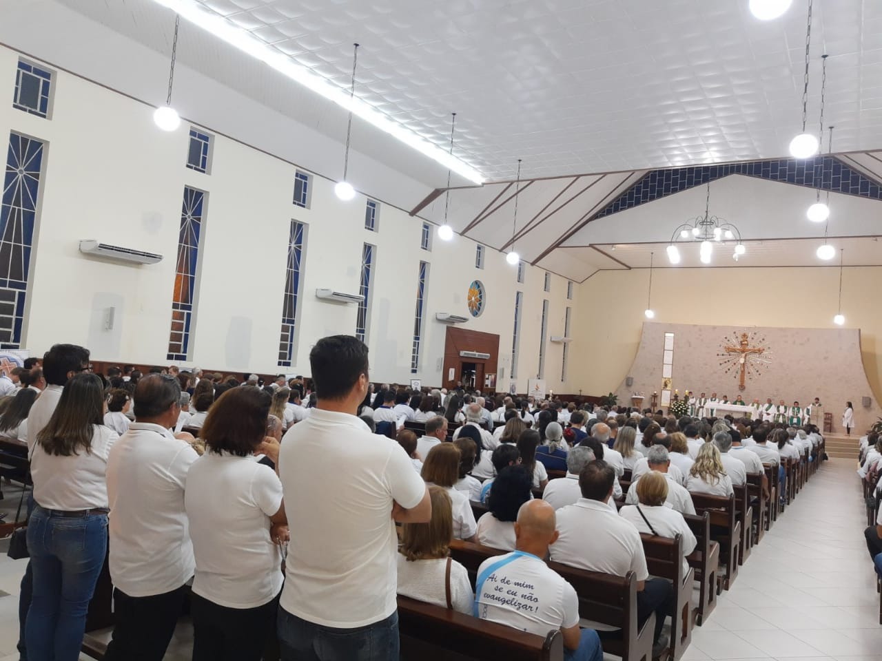 Ultréia Diocesana do Movimento de Cursilhos de Cristandade em São Ludgero.